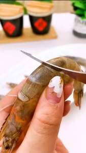 Shrimp Line Remover knife Pisau Penghilang Garis Udang 虾线去除