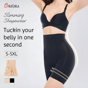 『Brelira』Pants Girdle Plus Size Corset Girdle Shapewear Borong Bengkung High Waist Body Shaper