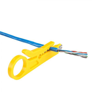 Pocket Wire Stripper Knife Ethernet Cable Crimper Pliers Network Crimping Tool Multi Cut Line Multitool