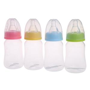 Safety Baby Toddler Nursing Nipple Bottle PP Pacifier Milk Water Feeding Reusable Baby Bottle Portable for Travel