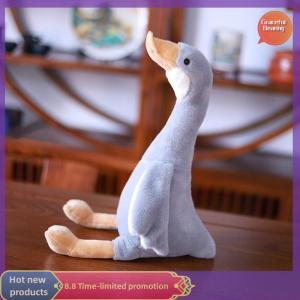 Graceful Long Neck Goose Stuffed Plush Doll Cute Soft Stuffed Dolls Plushie Animals Toys for Kids Baby Children Birthday Gifts
