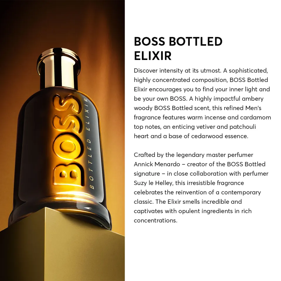 BOSS Bottled Elixir Duo Set for Men BOSS Bottled EDP 100ml BOSS Bottled EDT 30ml by HUGO BOSS Fragrances Lazada Singapore