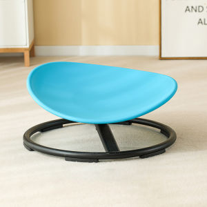 Kids Sensory Swivel Chair Autism Spinning Chairtraining Equipment Round Balance Swivel Chair Teaching Toy