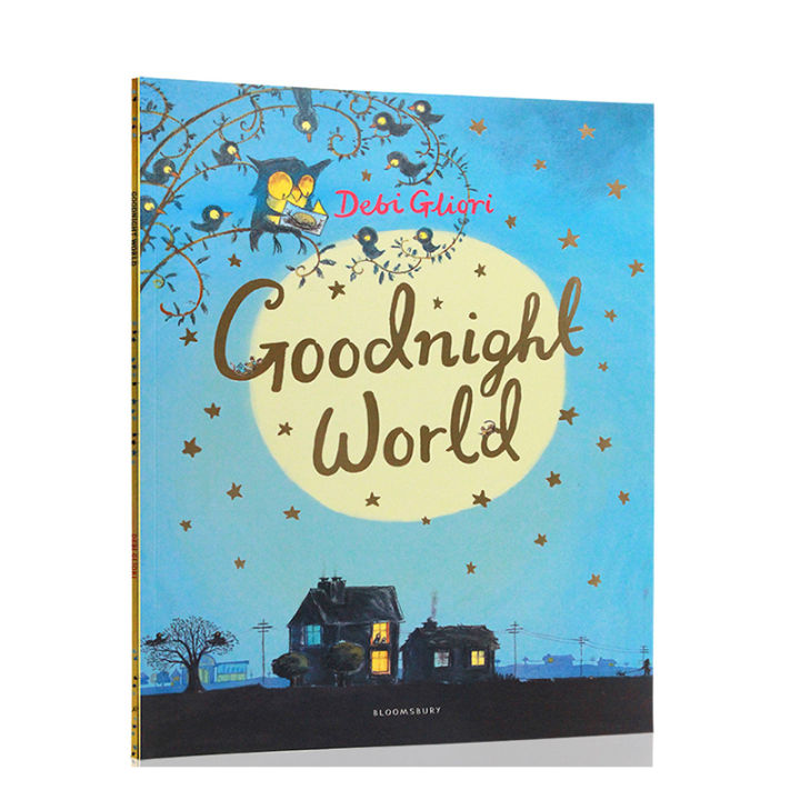 Imported original genuine goodnight world good night world Debi Gliori good night Book bedtime reading story book simple vocabulary exquisite picture book parent-child communication