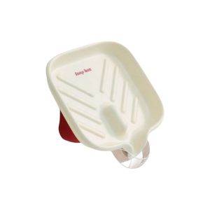 HUNIU HOUSE Cốc hút chân không Giá đựng xà phòng thiết kế nghiêng Góc Điều Chỉnh Được Tiết kiệm không gian Giá để xà phòng góc linh hoạt Sử dụng kép Nhựa Giá đựng xà phòng tự thoát nước cho phòng tắm