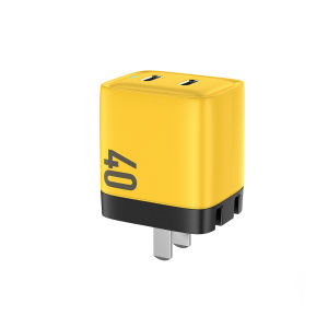 เครื่องชาร์จ USB Type C 40W GAN แบบพกพา หัวชาร์จเร็ว 20W ที่ชาร์จ USB Cสนับสนุนประเภท C PD ชาร์จเร็วสำหรับ iPhone 14 13 12 PRO MAX 11 สาย C TO C For Samsung Huawei MacBook Xiaomi Poco