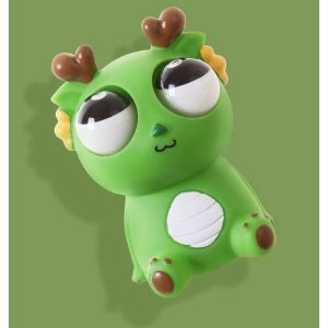 Đồ chơi giảm stress bóp mắt lòi hình chú rồng/ gấu trúc đáng yêu