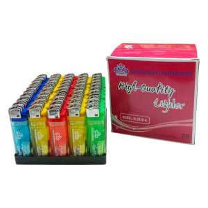 CHY LIGHTER WITH FLASLIGHT STAR CROWN 50 PCS/1BOX 25PCS/HALF