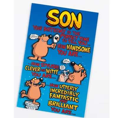 GC-John Sands Sons Birthday Greeting Card