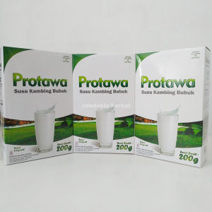 (PROMO) Susu Kambing Etawa PROTAWA 200gram Susu Kambing BubukSusu Kambing Etawa protawa 200gr original