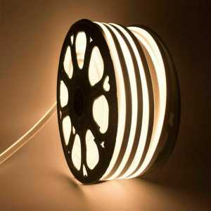 PAKET 20 25 30 METER + SOKET LAMPU NEON FLEXIBEL AC 220V WATERPROOF / LAMPU NEON SELANG ELASTIS
