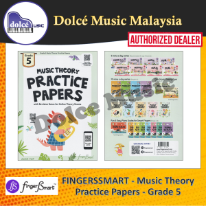 FINGERSSMART - Music Theory Practice Papers - Grade 5