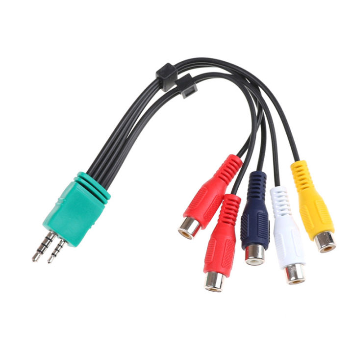 🟠🟡 MEET🟢🔵 Video AV Component Audio Adapter Cable For Samsung LED TV ...