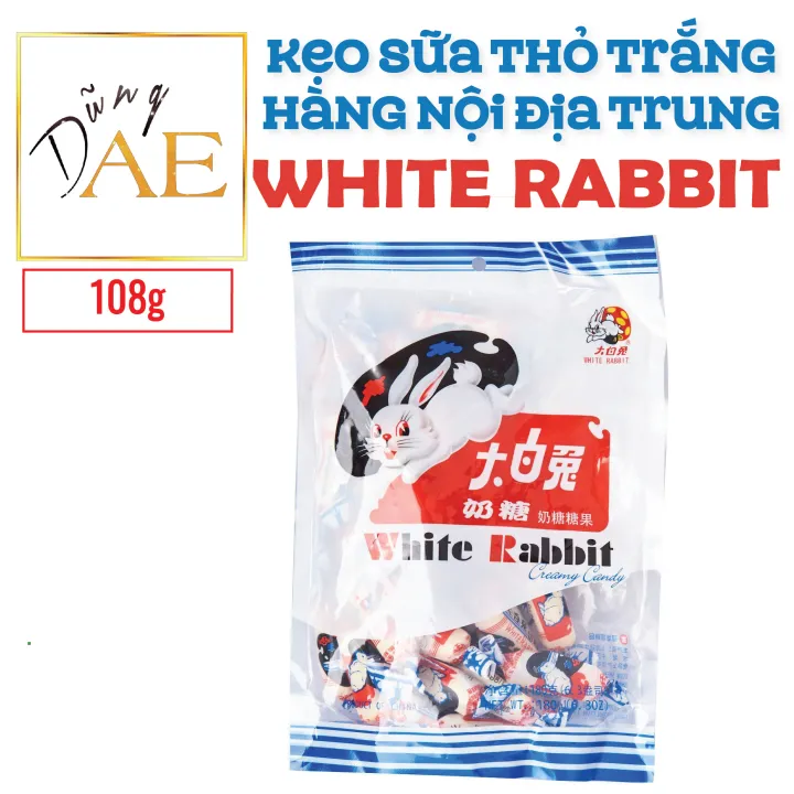 Kẹo Sữa Thỏ Trắng Siêu Ngon Nội Địa Trung White Rabbit Creamy Candy ...
