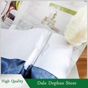 [Dale Dephne] 10 cái rèm treo móc vòng cửa sổ Trắng nhựa rèm móc cho văn phòng Nhà Phụ kiện Rèm 7cm 8.5cm