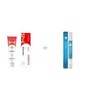 ORALHOE sp 6 probiotics toothpaste whitening teeth for Brightening Teeth and Promoting Oral Health