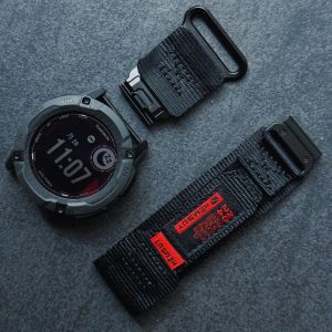 HEMSUT Dây Đeo Đồng Hồ Cho Garmin Instinct Nylon Quickfit 20 22 26mm Dây Đeo Cổ Tay Thể Thao Tương Thích Fenix8 7 6 EPIX / Enduro / Tactix2026