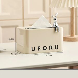 🇸🇬【SG stock】Tissue Paper Box Container Storage Home Office Car Tissue Napkin Holder Wooden Container Napkin Scandinavian Paper Box for Office Car Home Household Tissue Paper Box Wooden Cover | Square Rectangle Round Shape | Minimalist Style