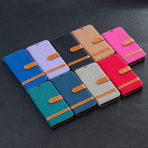 For Xiaomi Redmi Note 13 12 11 Pro Plus / Redmi Note 13 12 5G / Redmi Note 12S 11S Phone Case Magnetic Denim Leather Wallet Card Slot Fashion Flip Cover Casing