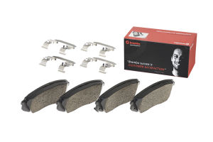 HYUNDAI i40 (2013 - 2015) FRONT (DEPAN) & REAR (BELAKANG) BREMBO BRAKE PAD 100% ORIGINAL AUTHENTIC PRODUCT (PRICE FOR 4 PCS)