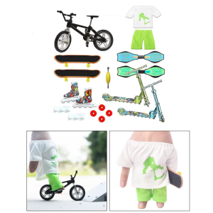 Finger Skateboard Set Finger Swing Board Finger Roller Skates Finger Scooter Finger Bike Finger Scooter Mini Skateboards