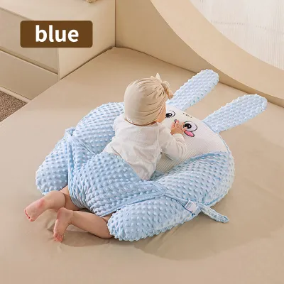 Baby Pillow 15° Anti-vomiting Slope Nursing Pillow Anti-flatulence Exhaust Tummy Pillow Head-up Training Pad 2 Styles