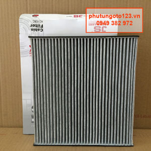Lọc gió điều hòa than hoạt tính Toyota Crown 1999 2000 2001 2002 2003 2004 2005 2006 2007 mã AC106C của JS Asakashi Nhật Bản