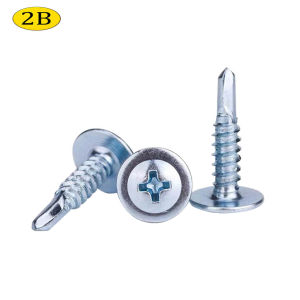 2B Pan Head Screw 50pcs 100pcs Self Tapping Drilling Screws 4.2x1/2 for Metal PHS-12