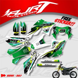 Decal Dtracker 150 Full Body Motif Terbaru AJRT - Sticker Decal Dtracker Full Body. Kode.067