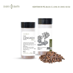 Dari Bumi Premium Bubuk Cengkeh Organik 50gr - Rempah Masakan Tradisional Indonesia