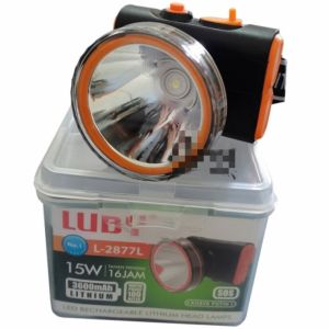 Luby Senter Cas Kepala Super Terang / Headlamp LED Waterproof - L2877