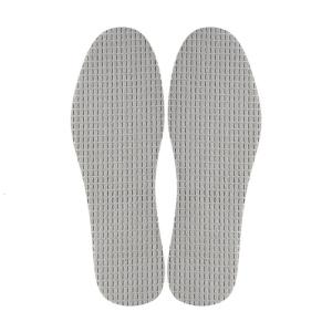 Barefoot Shoe Pads 4 Pairs Latex Base Absorbent Terry Cloth Fabric Shoe Inserts Insoles for Odor Free Feet Size 35-46