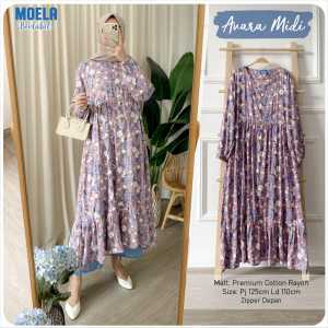 MIDI DRESS AVARA LD 110 BY MOELA BERLABEL