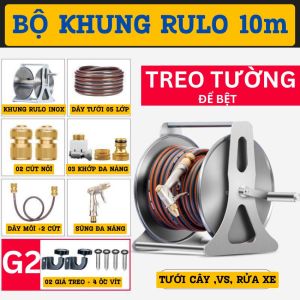 Bộ Khung Rulo inox G02 lionking cùng dây 5 lớp với phi 16 hoặc 18