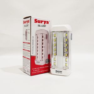 SQLL2207 Lampu Emergency LED SURYA Lampu Senter Charge LED SQL L2207 SQL L 2207