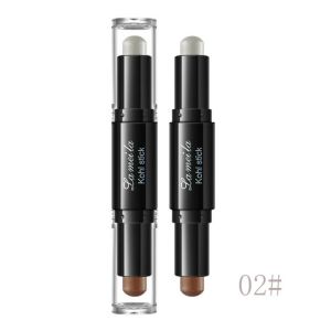 2 in1 Double Head Highlight Nose Shadow V-Face Contouring Stick Pen Makeup
