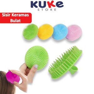 KUKE SISIR KERAMAS / SIKAT KERAMAS RAMBUT / SISIR SIKAT RAMBUT PIJAT KEPALA ANTI KETOMBE