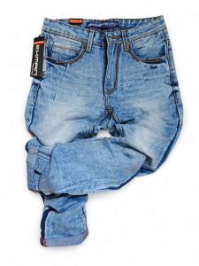 Celana Panjang Jeans Pria Dewasa Keren Bahan Melar Dan Tebal Premium Exman Denim EXM02S