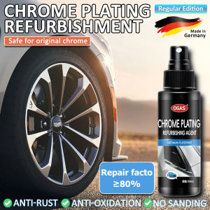 🔥30S to restore luster🔥 chrome polish restorer remove 99.99% of metal oxidation chrome Do not harm the car polish anti rust chrome polish stainless steel polish metal polish 金属抛光剂 镀铬件翻新