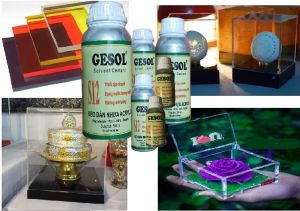 Keo dán chuyên cho mica Trung Quốc không khói 250ml