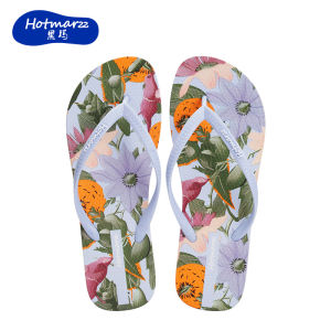 Hotmarzz Hotmarzz New womens flip-flops fresh and stylish non-slip suitable for outdoor wear clip-toe beach sandals for summer