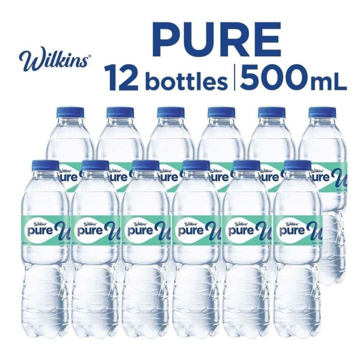 COD Wilkins Pure 500mL - Pack of 12 | Lazada PH