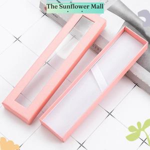 Sunflower Pen Box Paper Box Jewelry Gift Pen Box Heaven and Earth Cover Gift Box Stationery Creative School Supplies Pencil Case