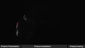 เหมาะสำหรับ GROM MSX125 รถจักรยานยนต์ PP วัสดุ ชุดแต่งบังโคลนหน้ามอเตอร์ไซค์ #