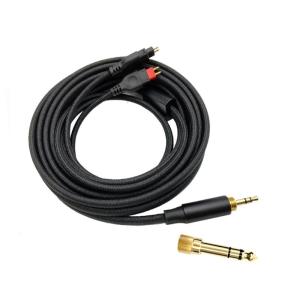 Headphones Audios Cable Replacement for HD650 HD600 HD580 HD660S with 3.5mm Jacks