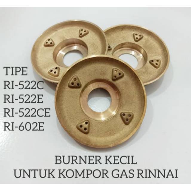 BURNER KOMPOR RINAI KECIL-KUNINGAN KOMPOR GAS RINAI | Lazada Indonesia