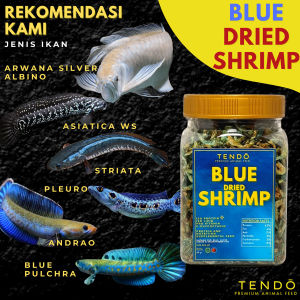 Udang Kering Pakan Ikan Channa Chana Tendo 60 Gram