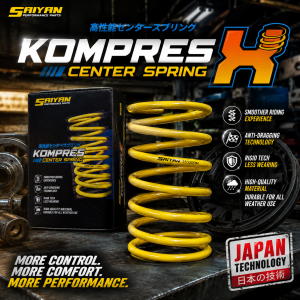 SAIYAN CLICK 125/150 CENTER SPRING | 1000RPM / 1200RPM / 1500RPM | HIGH PERFORMANCE
