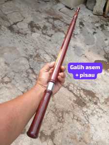 Tongkat Komando Kayu Galih Asem Unik