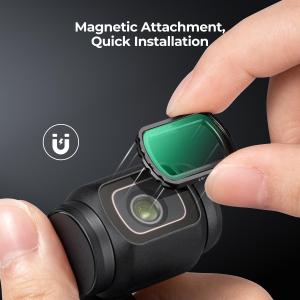 K&F Concept UV Filter for DJI Osmo Pocket 3 Magnetic HD Greecoat waterproof anti-scratch